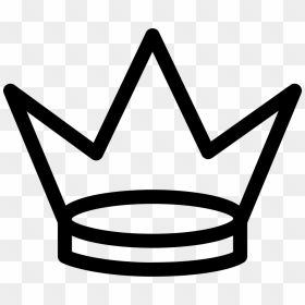 Royal Crown Of Three Points Svg Png Icon Free Download - Crown Outline Transparent Background, Png Download - cool designs png
