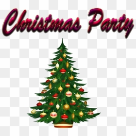 Christmas Party - Christmas Tree Clipart Png, Transparent Png - christmas party png