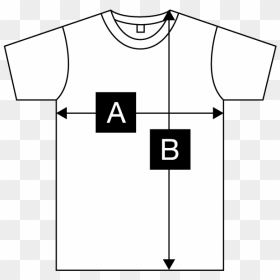 T Shirt Ab Size, HD Png Download - white t-shirt png