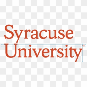 Secondary Syracuse Wordmark Trademark Symbol Is Placed - Syracuse University Official Logo, HD Png Download - trademark symbol png