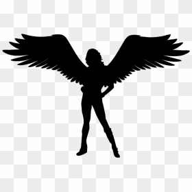 1050 X 1200 - Angel Silhouette Transparent, HD Png Download - angel silhouette png