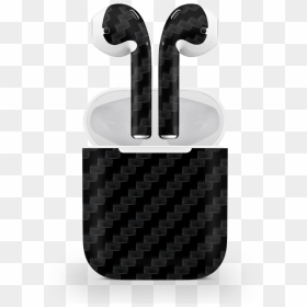 Black Carbon Fiber Skins/wraps For Apple Airpods - Airpod Gen 2, HD Png Download - carbon fiber png