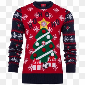Christmas Sweater - Bayern Munich Christmas Sweater, HD Png Download - christmas sweater png