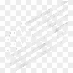 Us Flag Minimal, HD Png Download - black and white american flag png
