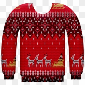 Ugly Christmas Sweater Clipart - Christmas Ugly Sweater Clipart, HD Png Download - christmas sweater png