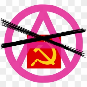 Anti Anarcho Communism - Anarcho Communist Symbol Png, Transparent Png - communism png