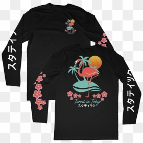 Transparent Flamingo Png - Tuned In Tokyo, Png Download - shirt.png