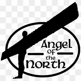 Angel Of The North Transparent, HD Png Download - angel silhouette png