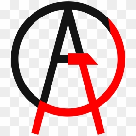 Anarcho-communism Logo I Came Up With - Anarcho Communist Symbol Png, Transparent Png - communism png