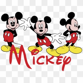 Mickey Mouse Logo Png Transparent - Mickey Mouse Vector Eps, Png Download - mickey mouse logo png