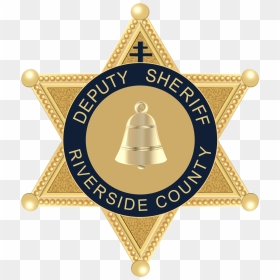 Sheriff Badge Png - Riverside County Sheriff Badge, Transparent Png - sheriff badge png