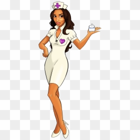 "it"s Time For Your Beauty Check-up - Female Nurse Cartoon Png, Transparent Png - female png