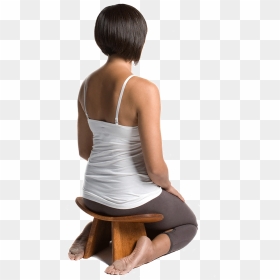 Person Sitting Back, HD Png Download - person sitting back png