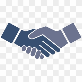 Transparent Joint Clip Art - Hand Shake Transparent Background, HD Png Download - handshake icon png