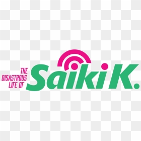 Life Is Strange Logo - Disastrous Life Of Saiki K Logo, HD Png Download - life is strange logo png