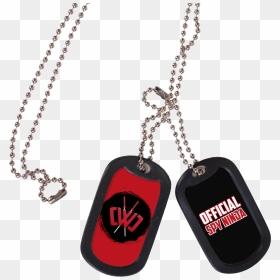 Dog Tags - 2 Pack - Chad Wild Clay Merch Necklace, HD Png Download - dog tag png