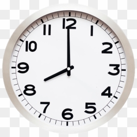 Eight O"clock - Clock Png, Transparent Png - clock.png