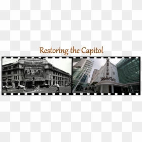 Restoring The Capitol - Commercial Building, HD Png Download - capitol building png