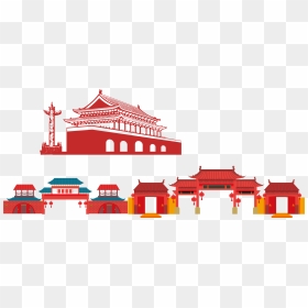Congress Clipart Architecture Building - Chinese Old Building Png, Transparent Png - capitol building png
