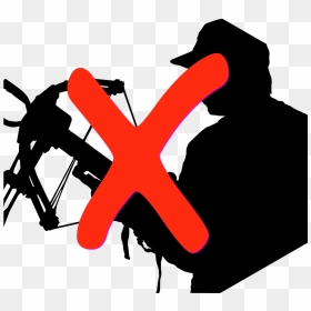 Png Download , Png Download - Crossbow Hunter Silhouette, Transparent Png - crossbow png