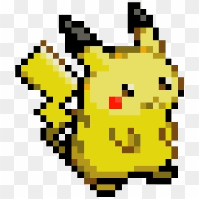 Pikachu Pokémon Yellow Image Pixel - Pixel Pikachu Gif Png, Transparent Png - pikachu face png