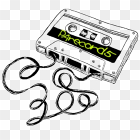 ²██ #black #tape #casette #music #blackpainted #underground - Cassette Tape, HD Png Download - black tape png