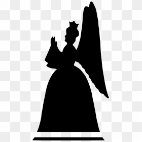 Illustration, HD Png Download - angel silhouette png