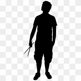 Transparent Silhouette Man Png - Cupid Clipart, Png Download - silhouette man png