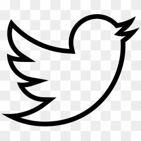 Social Twitter Outline Svg Png Icon Free Download 411912 - Twitter Bird Png Transparent, Png Download - periscope png