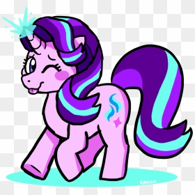 Raychus, Glowing Horn, One Eye Closed, Pony, Safe,, HD Png Download - glowing eye png