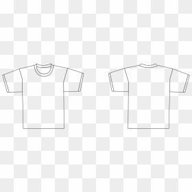 T Shirt,number,logo - T Shirt Template, HD Png Download - black t shirt template png