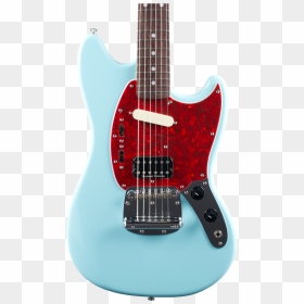 Fender Mustang Sonic Blue, HD Png Download - kurt cobain png