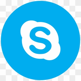 Vimeo Round Logo Png, Transparent Png - skype icon png
