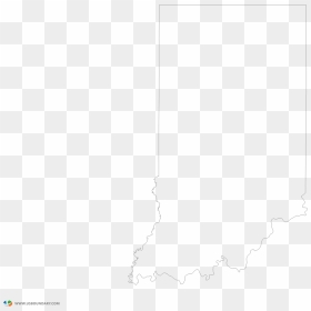 Diagram, HD Png Download - indiana outline png