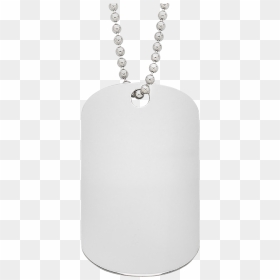 Silver Dog Tag Png, Transparent Png - dog tag png