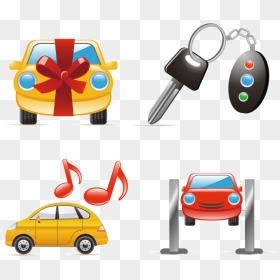 Car Keys 1034*948 Transprent Png Free Download Banner - Cartoon Car Key Png, Transparent Png - car keys png