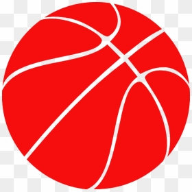 Red Clip Art Panda - Vector Basketball Logo Png, Transparent Png - basketball transparent png