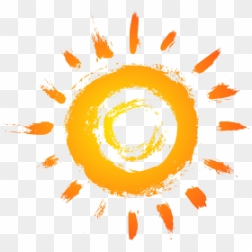 Grunge Sun 3 - Sun Vector Transparent, HD Png Download - sun vector png
