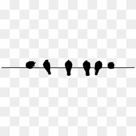 Problemas En La Conciliación, HD Png Download - birds silhouette png