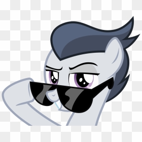 Sunglass Svg Cute Cartoon - My Little Pony: Friendship Is Magic, HD Png Download - cartoon sunglasses png