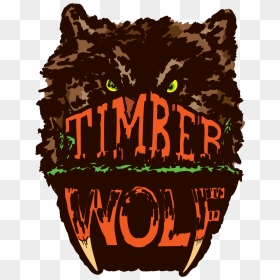 Timber Wolf Worlds Of Fun Logo, HD Png Download - rollercoaster png