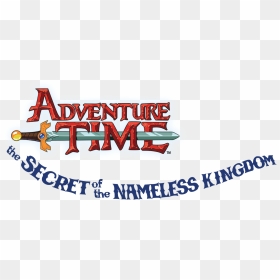 Adventure Time The Secret Of The Nameless Kingdom Logo, HD Png Download - adventure time logo png