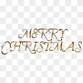 Merry Christmas Banner Stock - Calligraphy, HD Png Download - merry christmas banner png