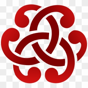 Celtic Knot Symbols Peace, HD Png Download - red ornament png