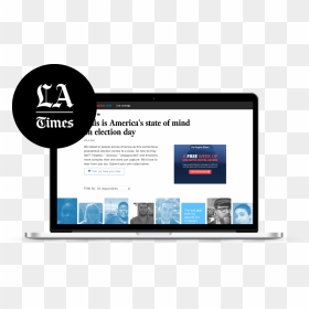 Los Angeles Times - Online Advertising, HD Png Download - los angeles times logo png