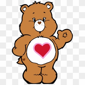Tenderheart Care Bear Brown, HD Png Download - care bear png