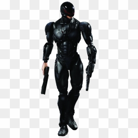 Robocop Transparent Image - Black Robocop 2014 Suit, HD Png Download - robocop png