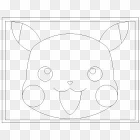 Puzzle Vector 8 Peças, HD Png Download - pikachu face png