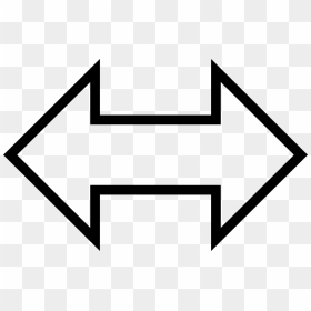 White Arrows In Png On A Transparent Background - Opposite Arrows Png, Png Download - circle arrow png