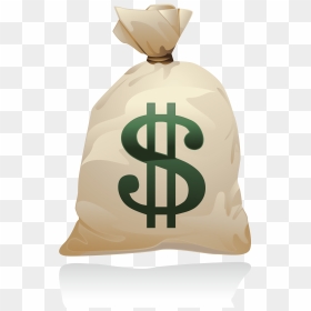 Purse Vector Png Download - 钱 袋, Transparent Png - money .png